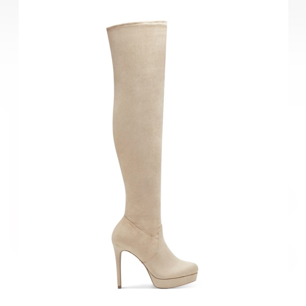 THALIA SODI Womens Clarissa Faux Suede Tall Over-The-Knee Boots Size 8.5 M - Picture 2 of 3